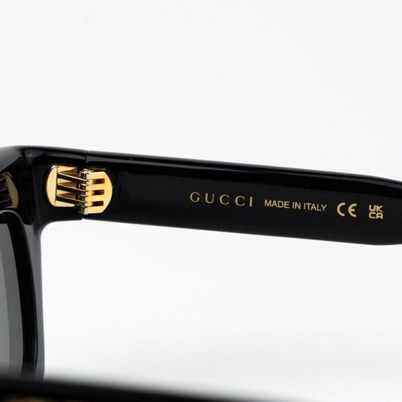 Gucci Women Sunglasses Black Grey Cat Eye GG1773S 001 BRAND NEW main image 6